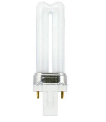 GE Tungsram 5w Biax-S 2 Pin Single Turn Compact Fluorescent - 827 - Extra Warm White