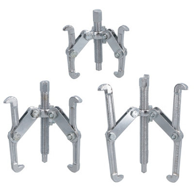 Gear Puller 3 Leg Hub Bearing Removal Pulley Tool Set 3 4 6 Internal External