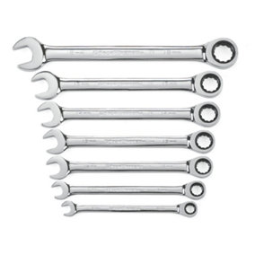 Gear Wrench Ratching Comb Set Metric 7 Pc