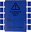 GearbyBear Hazardous Waste Bags - Blue 20 Pack