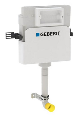 Geberit Delta 21 Concealed Dual Flush Toilet Cistern WC 12cm 570 x 445mm