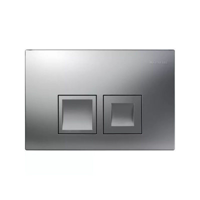 Geberit DELTA50 Matt Chrome Dual Flush Plate DELTA 50 UP100 Concealed Cisterns