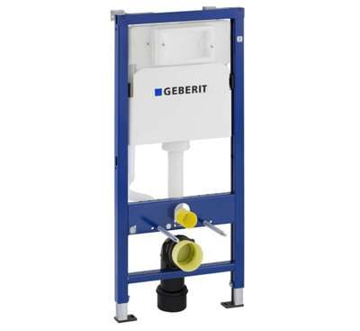 Geberit Duofix 1.12m WC Toilet Frame Delta Cistern Wall Brackets WC Bend