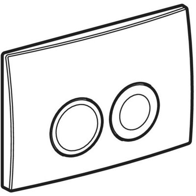 Geberit Duofix Toilet Concealed Cistern Frame 112cm with Geberit Delta 25 Flush Plate Matt Chrome - 6