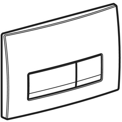 Geberit Duofix Toilet Concealed Cistern Frame 112cm with Geberit Delta 50 Flush Plate Matt Black - 6