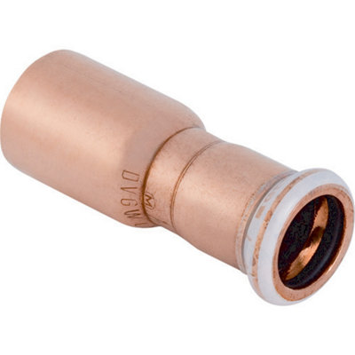 Geberit Mapress Copper Press-Fit Reducer with Plain End (Water) 28x22mm ...