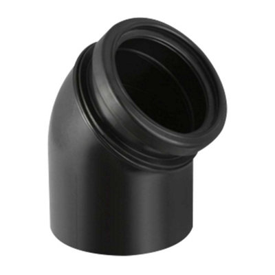 Geberit Modern Bathroom Bend with Connection Ring Seal Socket For Wall ...