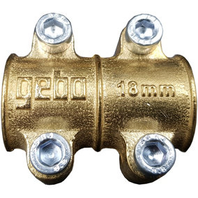 Gebo Copper Pipe 18mm Leak Repair Clamps Antileak Fittings Water Hole Leak Fix