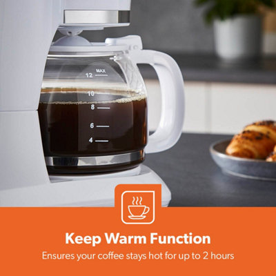 GEEPAS Filter Coffee Machine, Electric Kettle Slice