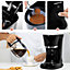 Geepas 1.5L Filter Coffee Machine 800W Coffee Maker for Instant Coffee, Espresso, Macchiato & More Boil-Dry Protection