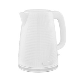Geepas 1.7L Cordless Electric Kettle 3000W Hot Water Tea Coffee Maker, White