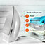 Geepas 1200W Dry Iron for Perfectly Crisp Clothes Non-Stick Coating Plate & Lightweight Adjustable Thermostat Control