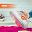 Geepas 1200W Dry Iron for Perfectly Crisp Clothes Non-Stick Coating Plate & Lightweight Adjustable Thermostat Control