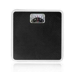 Geepas 130kg Personal Mechanical Weighing Machine Analog Weight Measure