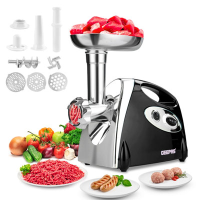 Geepas 1400W Electric Meat Grinder