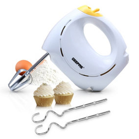 Geepas 150W Hand Mixer Cake Mixer for Baking Electric Whisk