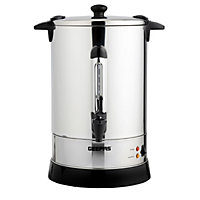 Geepas 15L Electric Catering Urn, 1650W Instant Hot Water Boiler Dispenser Tea Urn Kettle Commercial Office Use