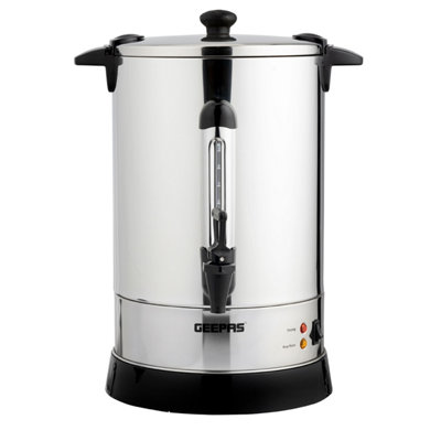 8L Catering Hot Water Boiler Tea Urn Coffee Commercial Electric Stainless  Steel!