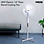 Geepas 16" 45W Electric Pedestal Fan - White