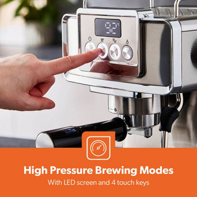 Espresso Machine 20 Bar, Professional Espresso Maker with Milk Frother