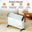 Geepas 2000W Convection Heater, Electric Convector Radiator Heater Pack of