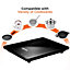 Geepas 2000W Digital Induction Cooker Single Ultra-thin Induction Hob w/LED Touch Display & Timer
