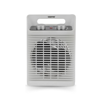 Geepas 2000W Fan Heater With Adjustable Thermostat