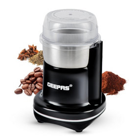 Geepas 200W Coffee Grinder Electric Coffee Grinder for Coffee Beans Spices & Nuts