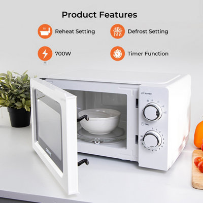 Geepas 20L Solo Freestanding Microwave Oven