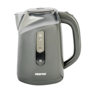 Geepas 2200W Illuminating Electric Kettle for Hot Water Tea or Coffee, Grey