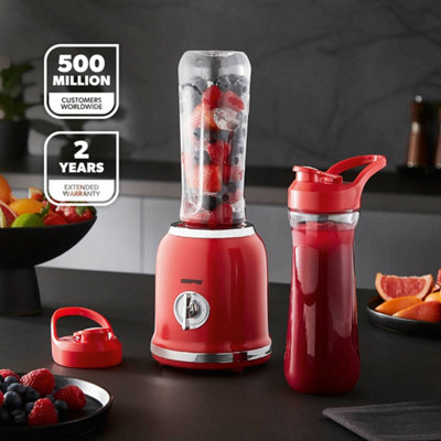 GEEPAS 300W Personal Blender 2 Speed Smoothie Milkshake Maker Pulse Function