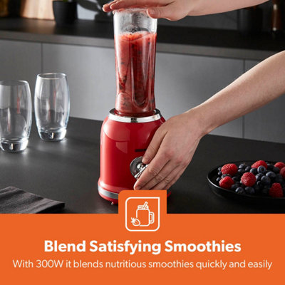 GEEPAS 300W Personal Blender 2 Speed Smoothie Milkshake Maker Pulse Function