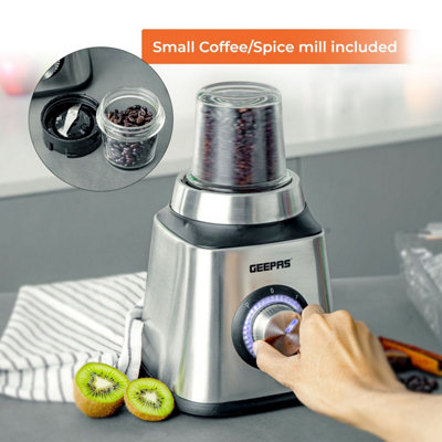 Blender Smoothie Milkshake Maker Ice Crusher Mixer Coffee Grinder Fruit Grey