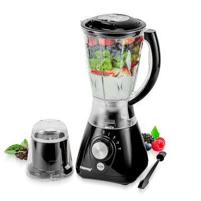 Electric Blender Grinder Mixer 2 in 1 Smoothie Maker 1.5L Jug Speed Control