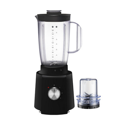 GEEPAS 650W Blender Smoothie Maker Ice Crusher Mixer Juicer Vegetables Black