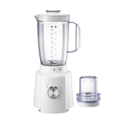 GEEPAS 650W Blender Smoothie Maker Ice Crusher Mixer Juicer Vegetables White