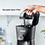 Geepas 700W Coffee Maker Ice Tea & Brews Iced Coffee, 600ML Portable Jar with Straw