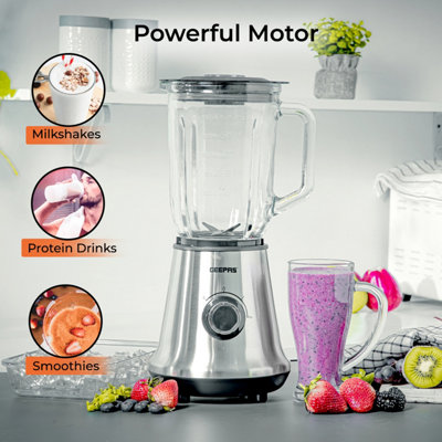 1.5 Liter LED Glass Jar Blender