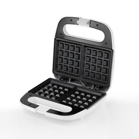 Geepas 750W Waffle Maker 2 Slice Non-Stick Electric Belgian Waffle Maker