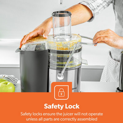 Geepas 800W Juicer Juice Extractor, Centrifugal Juicer Machine For ...