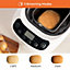 Geepas Automatic Bread Maker, 550W Gluten Free Digital Bread Maker Machine, 12 Preset Functions 2 Loaf Sizes & 3 Crust Control