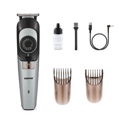 Geepas Beard and Stubble Trimmer Cord/Cordless Operation | DIY at B&Q