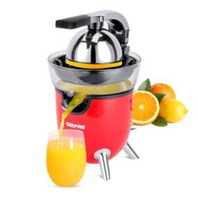Geepas Electric Citrus Juicer Fruit Squeezer Juice Extractor