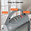 Geepas Electric Halogen Heater 3 Bar Settings