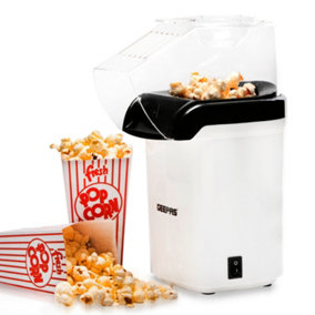 Geepas Electric Popcorn Maker For Hot & Healthy Fat-Free Cinema Style Popcorn