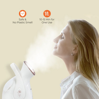 Geepas Facial Steamer Nano Ionic Steamer for Women Face Moisturizer 280W