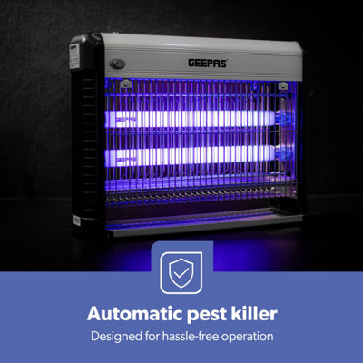 Geepas Fly Bug Insect Killer Powerful Fly Zapper 20W UV Light