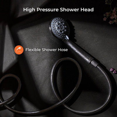 Geepas High Pressure Shower Head  3 Function Shower Head, Bath Shower Handheld Handset