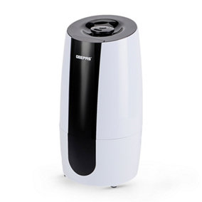 GEEPAS Humidifier for Bedroom, 2.6L Top Fill Cool Mist Large Room, 360 Rotatable, Night Light With Auto Mode