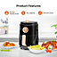 Geepas Vortex 1.8L Digital Air Fryer- Convection Air Fryer with LED Touchscreen